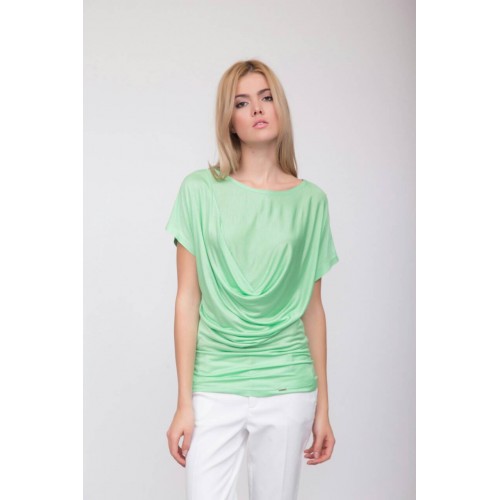 Блуза с паднал ръкав 474 резида